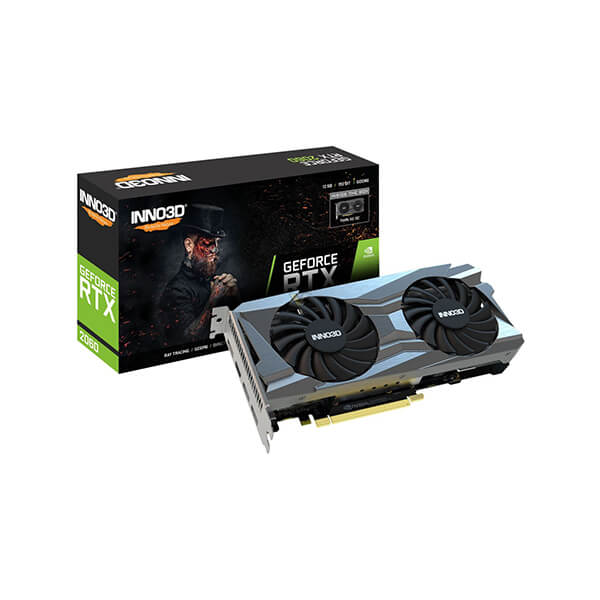 Graphics Card (12GB) INNO3D GeForce RTX 2060 Twin X2 OC