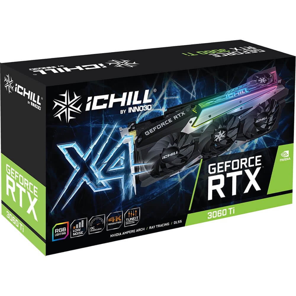 Graphics Card (8GB) INNO3D GeForce RTX 3060Ti ICHILL X4