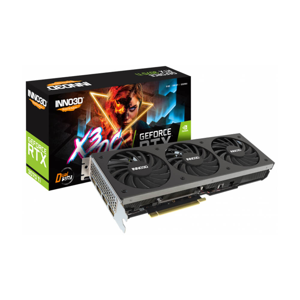 Graphics Card (8GB) INNO3D GeForce RTX 3070Ti X3 OC