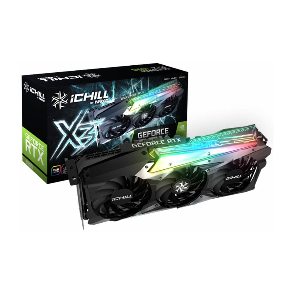 Graphics Card (24GB) INNO3D GeForce RTX 3090 ICHILL X3