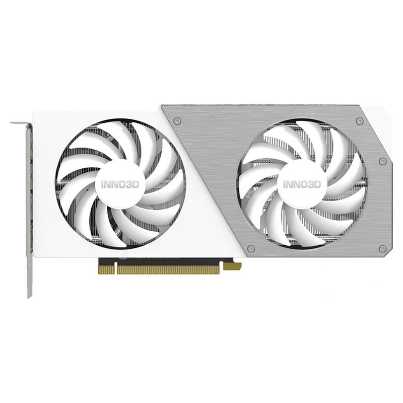 Graphics Card (16GB) INNO3D GeForce RTX 4060Ti TWIN X2 OC WHITE