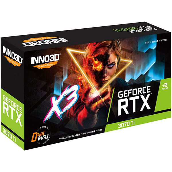 Graphics Card (8GB) INNO3D GeForce RTX 3070TI X3