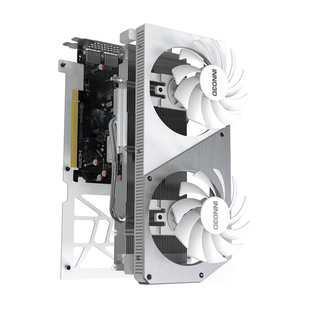 Graphics Card (8GB) INNO3D GeForce RTX 4060 TWIN X2 OC White