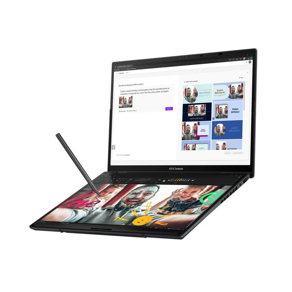 ASUS Laptop ZenBook DUO UX8406MA Ultra 7 155H 16GB 1TB SSD