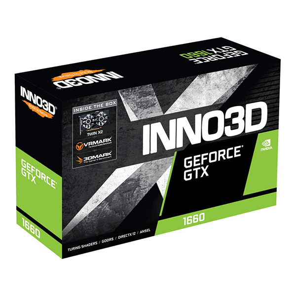 Graphics Card (6GB) INNO3D GeForce GTX 1660 TWIN X2