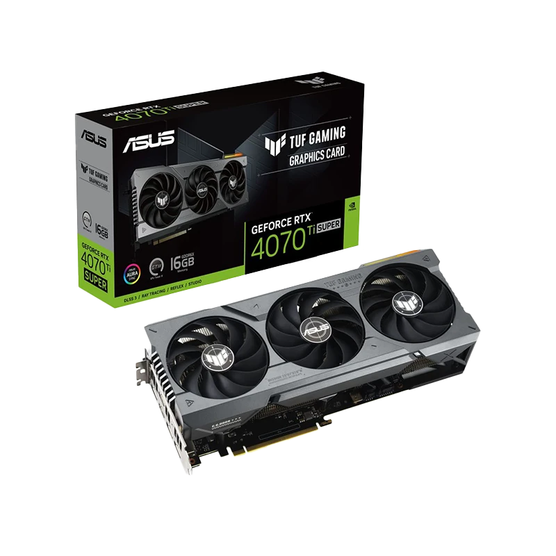 Graphics Card  ASUS TUF Gaming GeForce RTX 4070 Ti SUPER 16GB