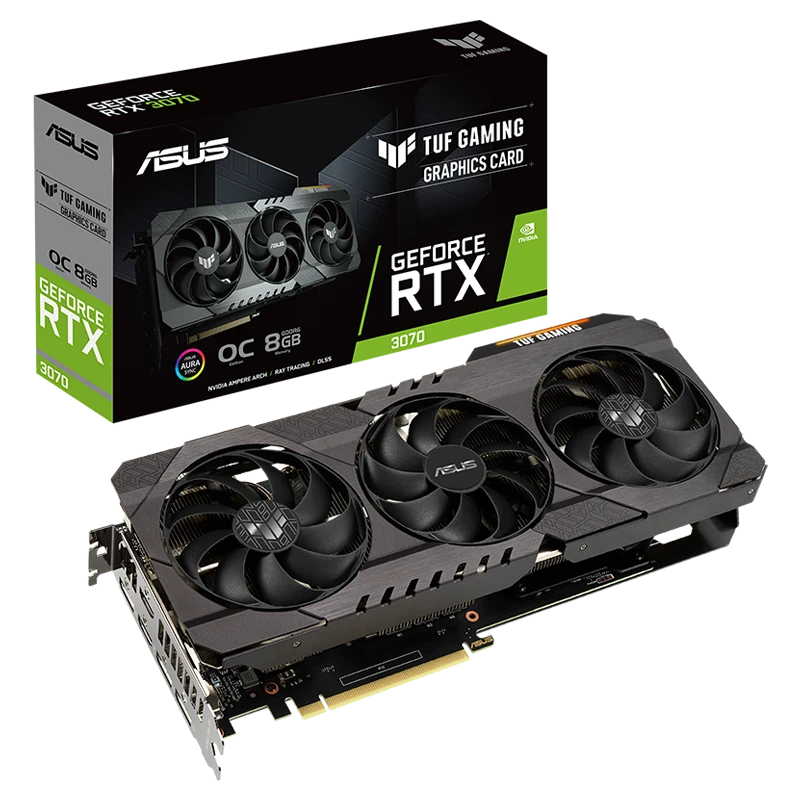 Graphics Card ASUS TUF Gaming GeForce RTX 3070 OC 8GB
