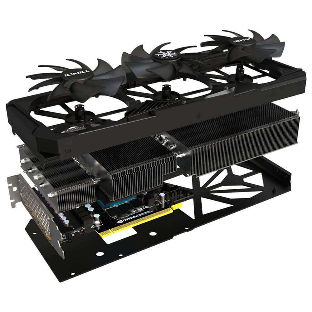 Graphics Card (12GB) INNO3D GeForce RTX 4070Ti ICHILL X3