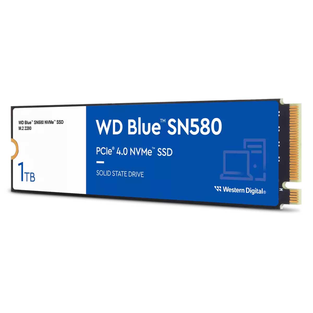 SSDWestern Digital Internal WD Blue SN580 with 1TB capacity