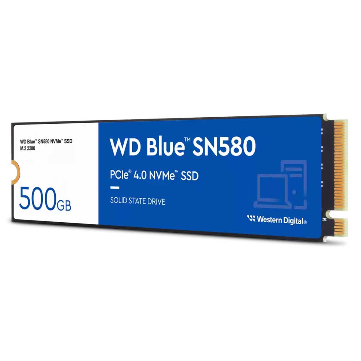 SSDWestern Digital Internal WD Blue SN580 with 500GB capacity