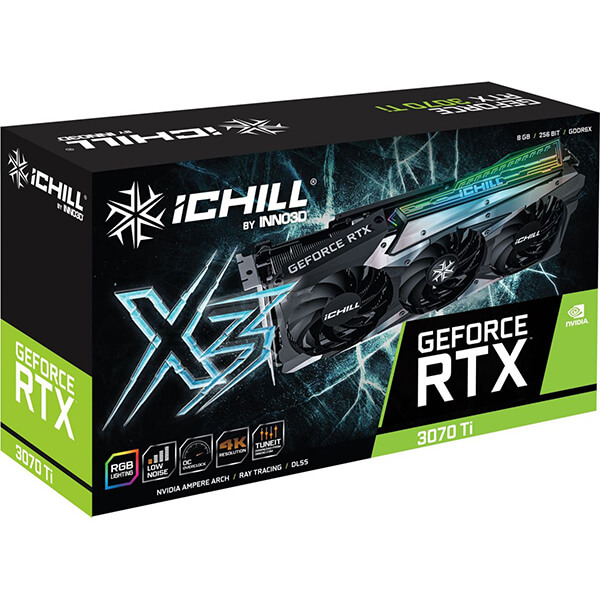 Graphics Card (8GB) INNO3D GeForce RTX 3070Ti ICHILL X3